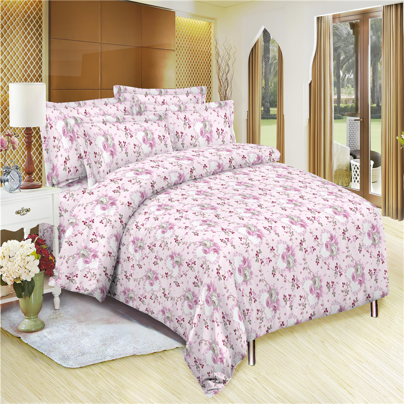 100% Cheap Price Polyester Brush Fabric Bedding Quilt Cover