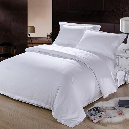 White Polyester Microfiber Fabric for Hotel Sheets