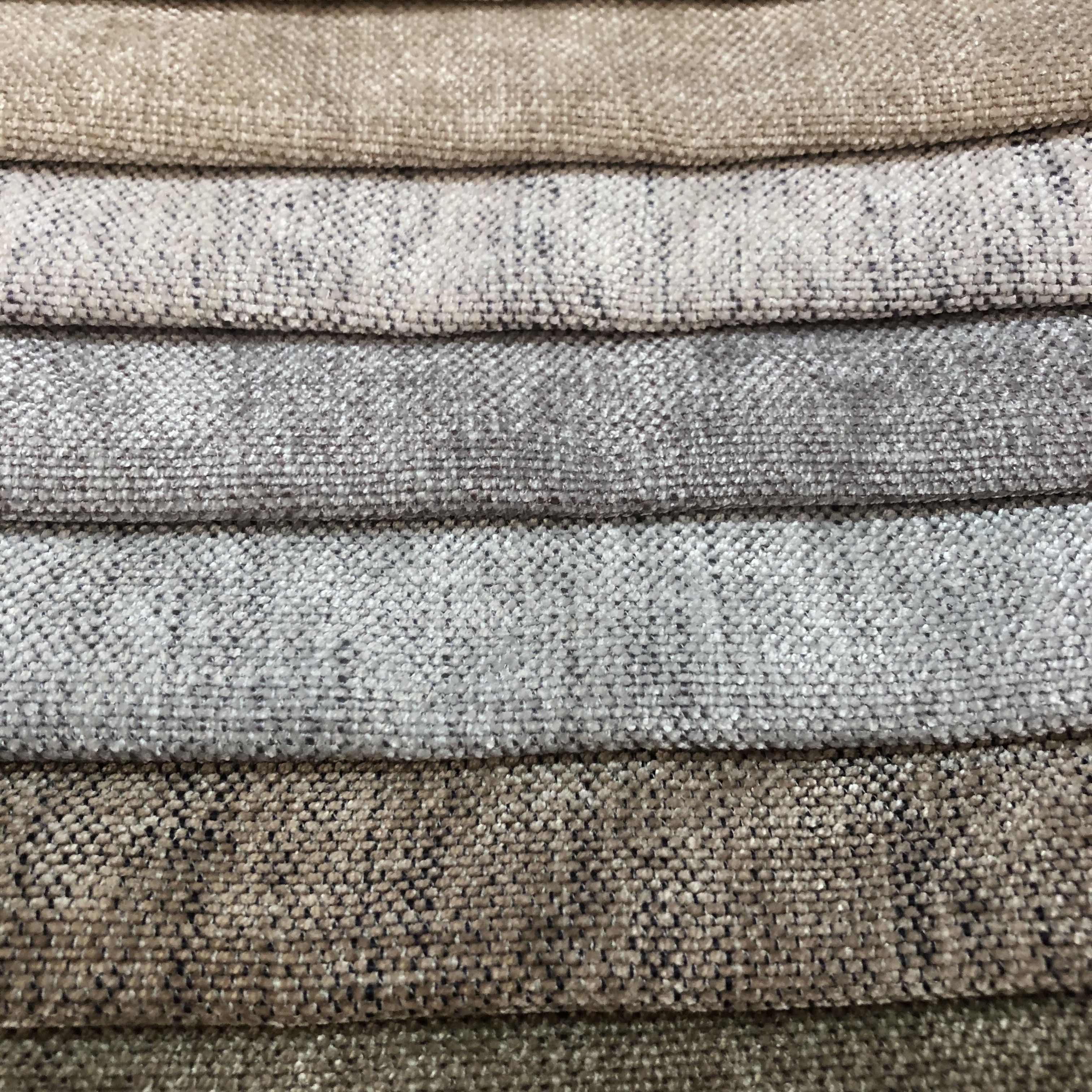 Wholesale Soft Touching Linen Upholstery Jacqurad Sofa Fabric 